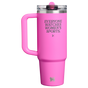 Swatch for Stanley 1913 The Quencher® ProTour Flip Straw Tumbler 30 OZ in TOGETHXR Anthem Hot Pink