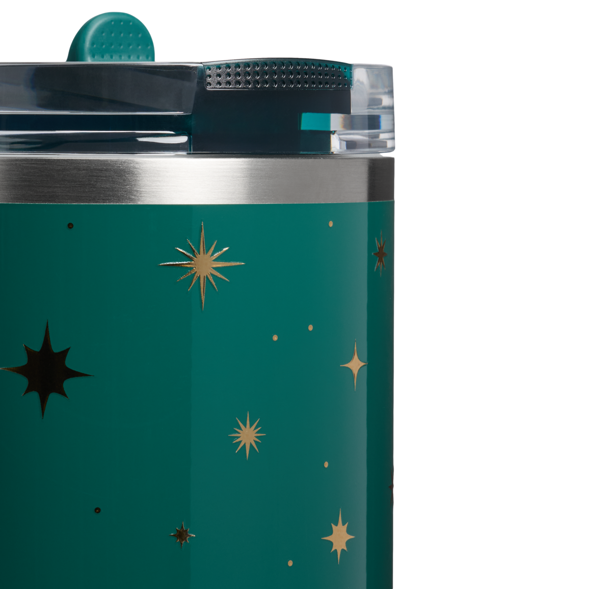Stanley 1913 The Quencher® ProTour Flip Straw Tumbler 40 OZ in Shadow Green Night Sky | Detailed View