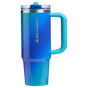 Swatch for Stanley 1913 The Quencher ProTour Flip Straw Tumbler 30 OZ in Sea Glass Aura | Front View