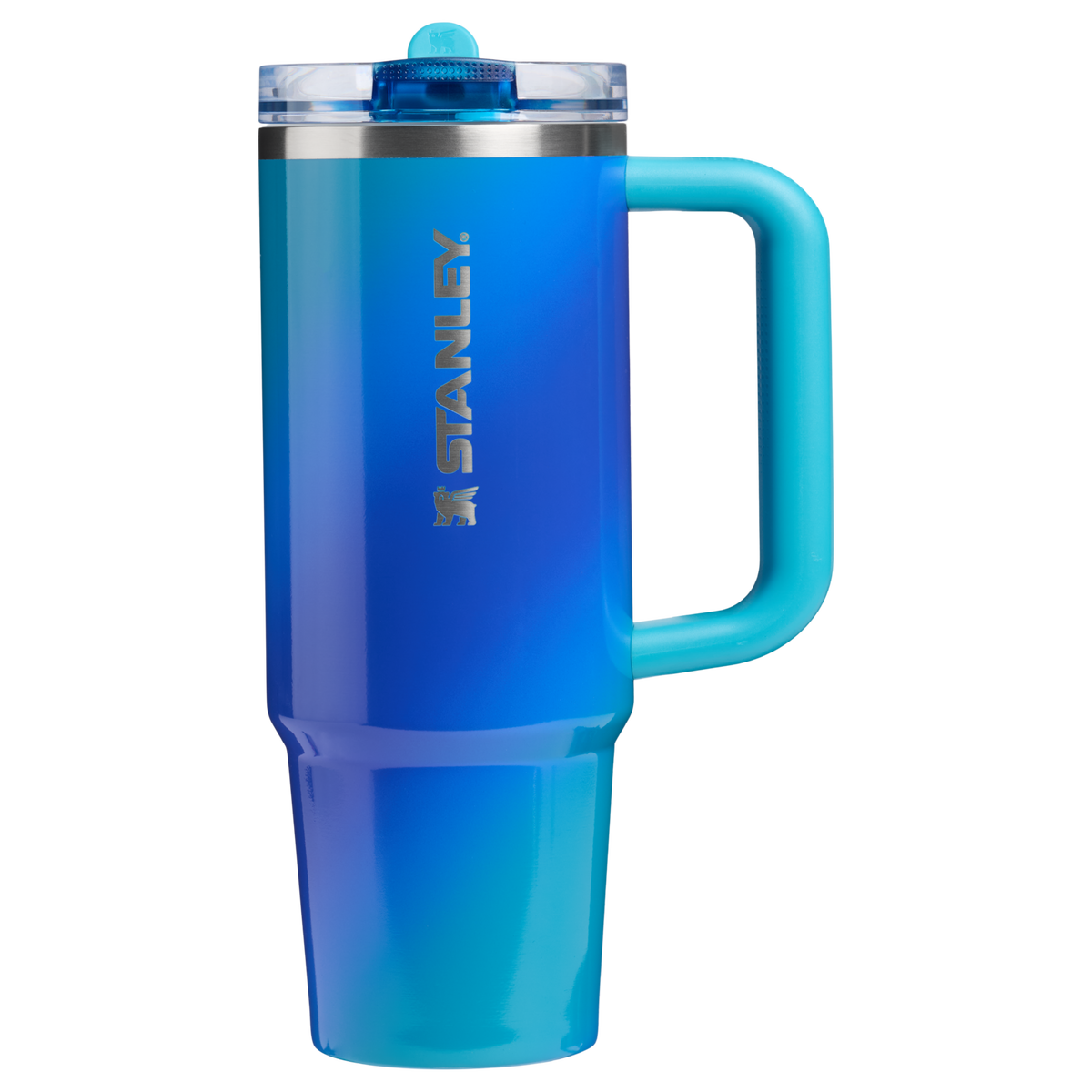 Stanley 1913 The Quencher ProTour Flip Straw Tumbler 30 OZ in Sea Glass Aura | Front View