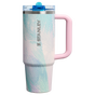 Swatch for Stanley 1913 The Quencher ProTour Flip Straw Tumbler 30 OZ in Sea Glass Plume | Front View