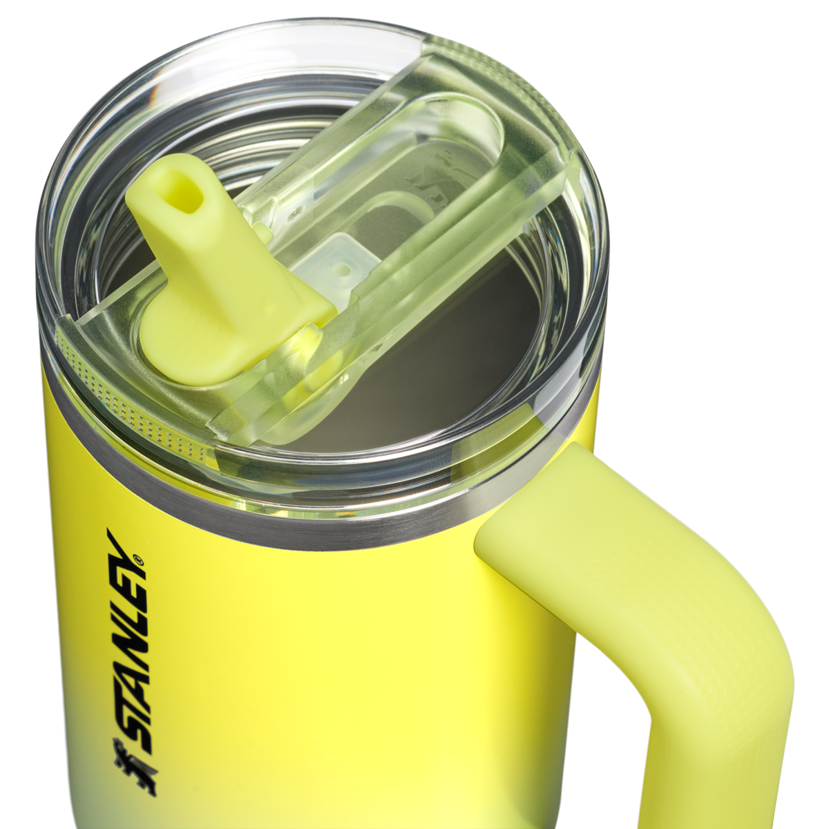 Stanley 1913 The Quencher ProTour Flip Straw Tumbler 30 OZ in Atomic Gradient | Lid Detailed View