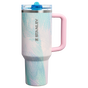 Swatch for Stanley 1913 The Quencher ProTour Flip Straw Tumbler 40 OZ in Sea Glass Plume | Front View