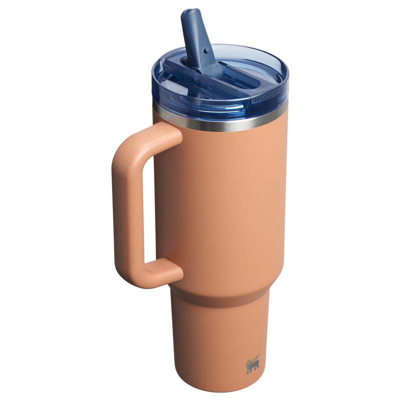Stanley 1913 The Quencher ProTour Flip Straw Tumbler 40 OZ in Toast | Back View
