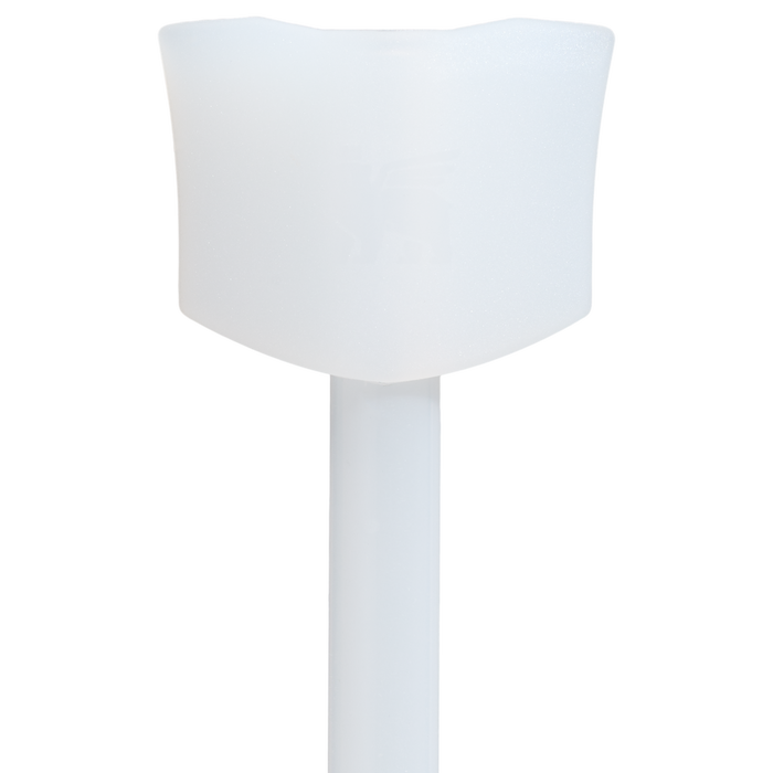 Stanley 1913 The Stay Smooth Straw Topper 2-pack in Milky White | Front View