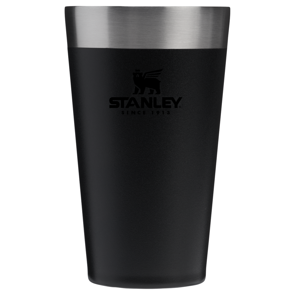 Stanley 1913 Adventure Stacking Beer Pint 16 OZ in Black 2.0 | Front View