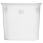 Swatch for Stanley 1913 Steel Cooler Storage Bins Medium in Clear | Front View