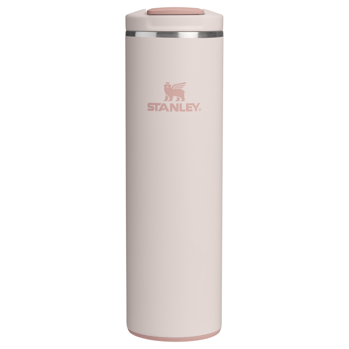 Stanley 1913 The Transit Flip Top Mug 16 OZ in Rose Quartz | Front View