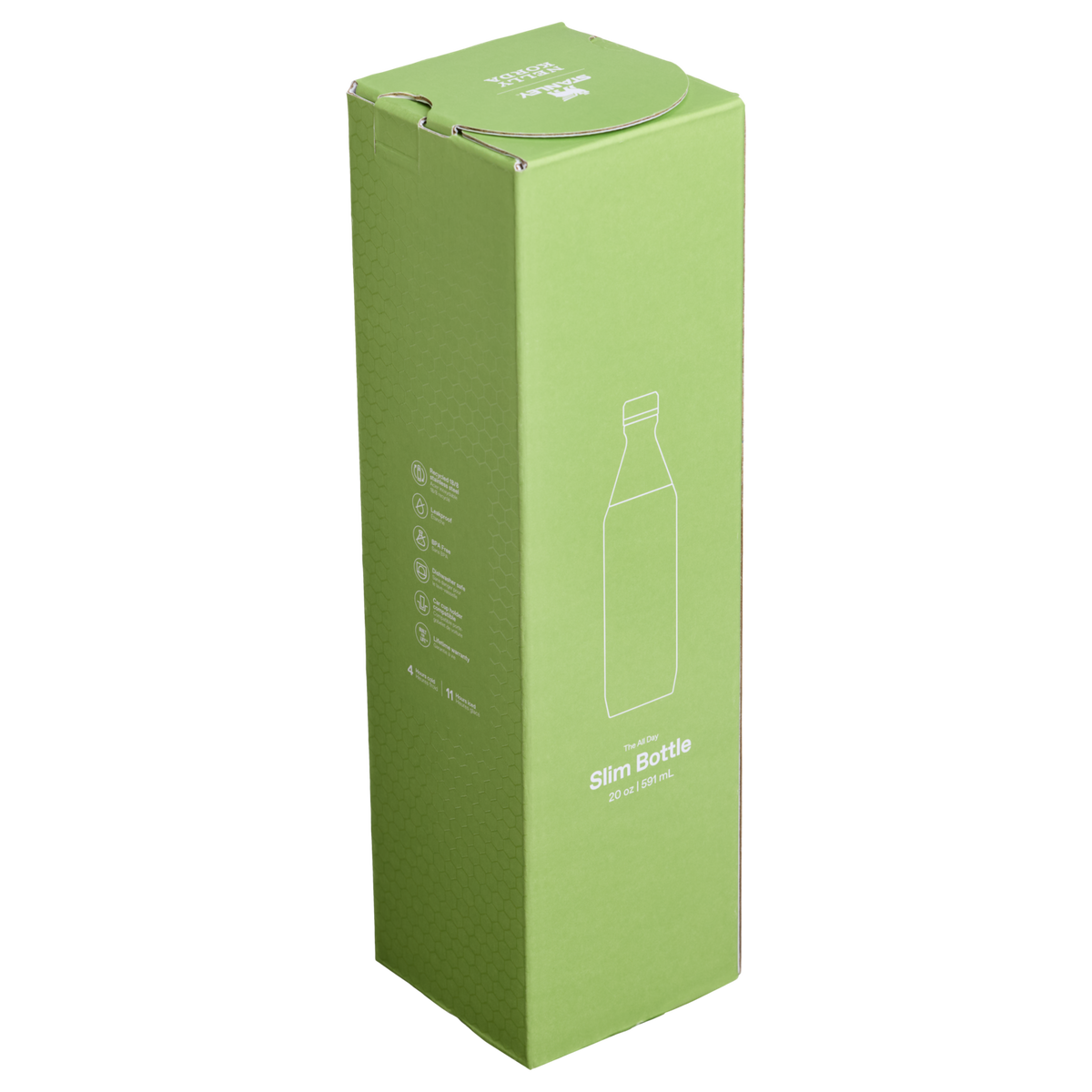 Stanley 1913 The Stanley 1913 x Nelly Korda All Day Slim Bottle 20 OZ in Nelly Korda Pinstripe | Back View