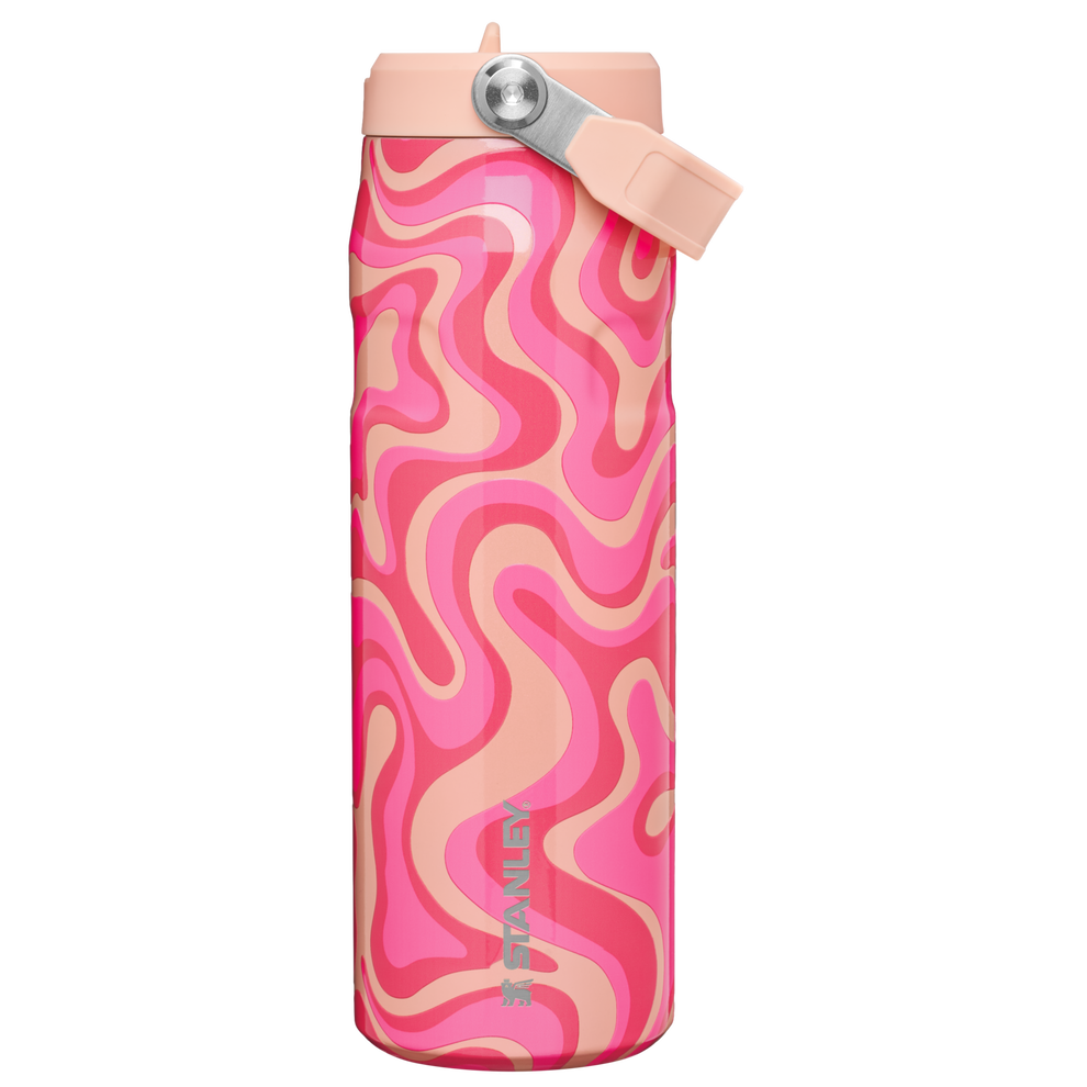 Stanley 1913 The IceFlow™ Bottle Flip Straw 2.0 24 OZ in Sorbet Groove | Front View