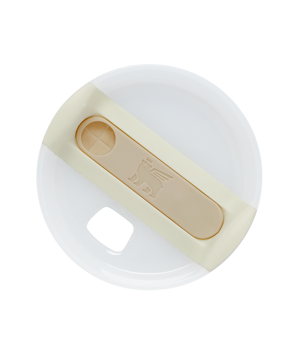 Stanley 1913 The Quencher H2.O FlowState™ Tumbler Lid 14 OZ in Milky White | Lid View